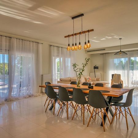 Blue Sky Villa In Crete Epano Vathia Екстериор снимка
