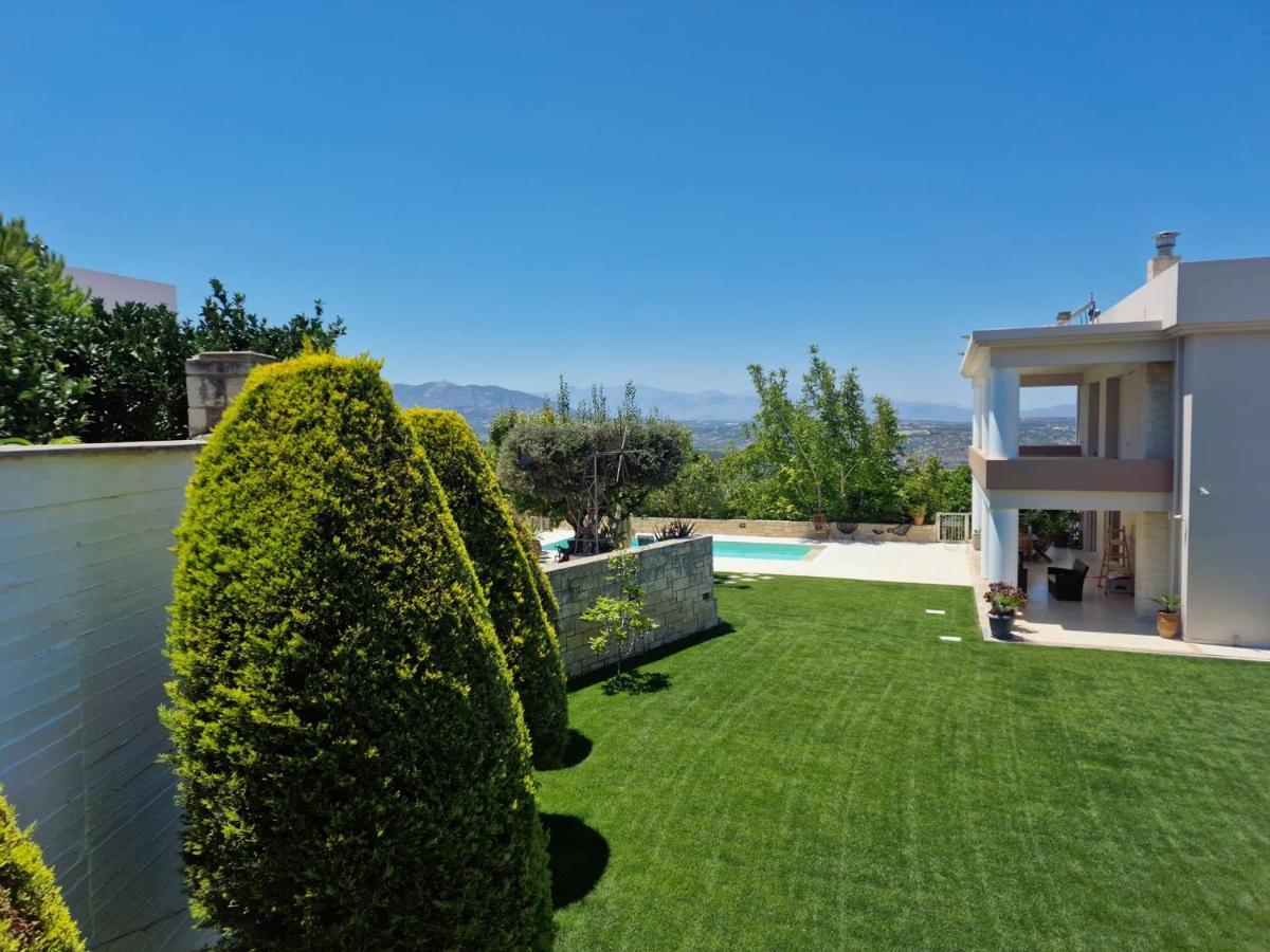 Blue Sky Villa In Crete Epano Vathia Екстериор снимка