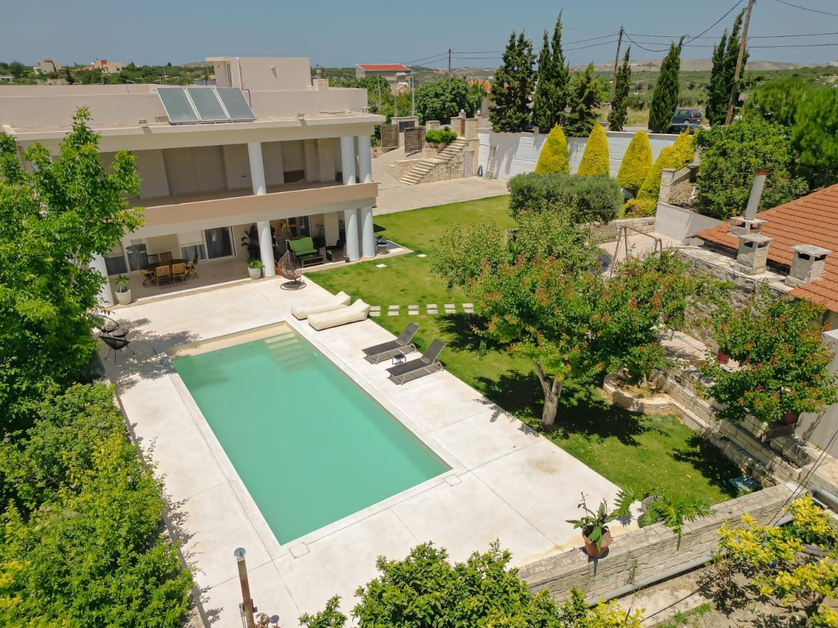 Blue Sky Villa In Crete Epano Vathia Екстериор снимка