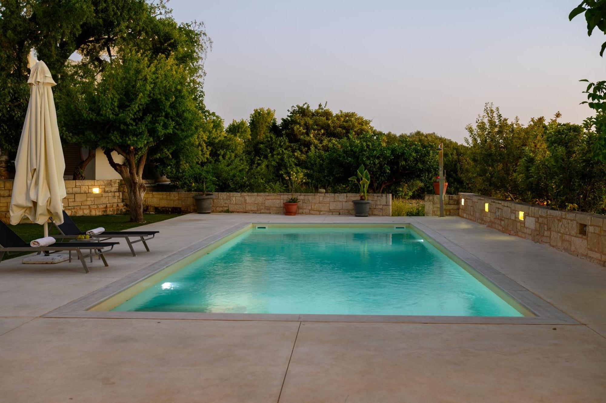 Blue Sky Villa In Crete Epano Vathia Екстериор снимка