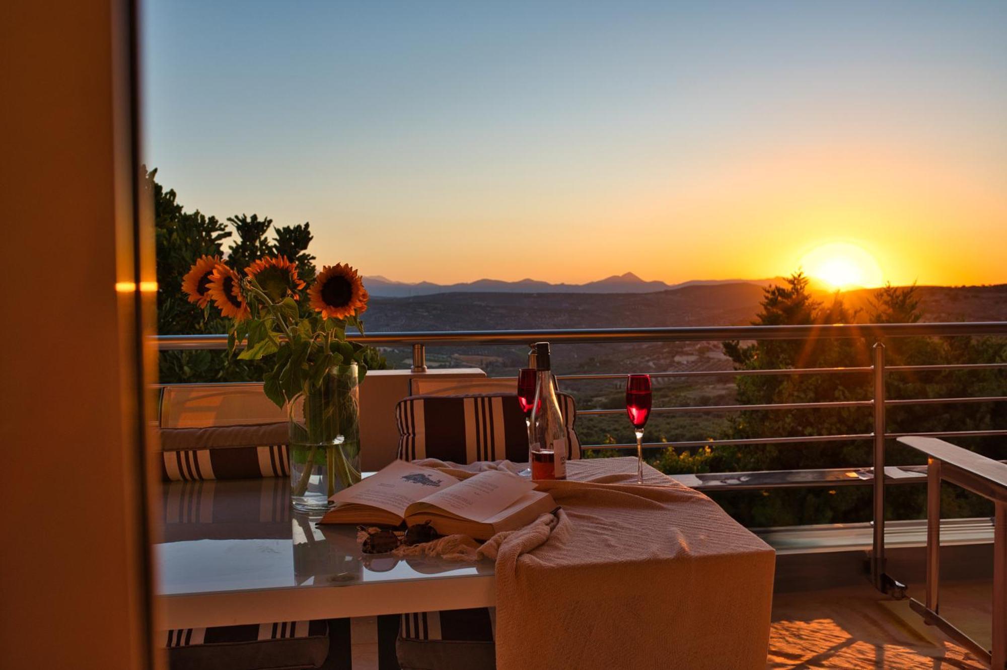 Blue Sky Villa In Crete Epano Vathia Екстериор снимка